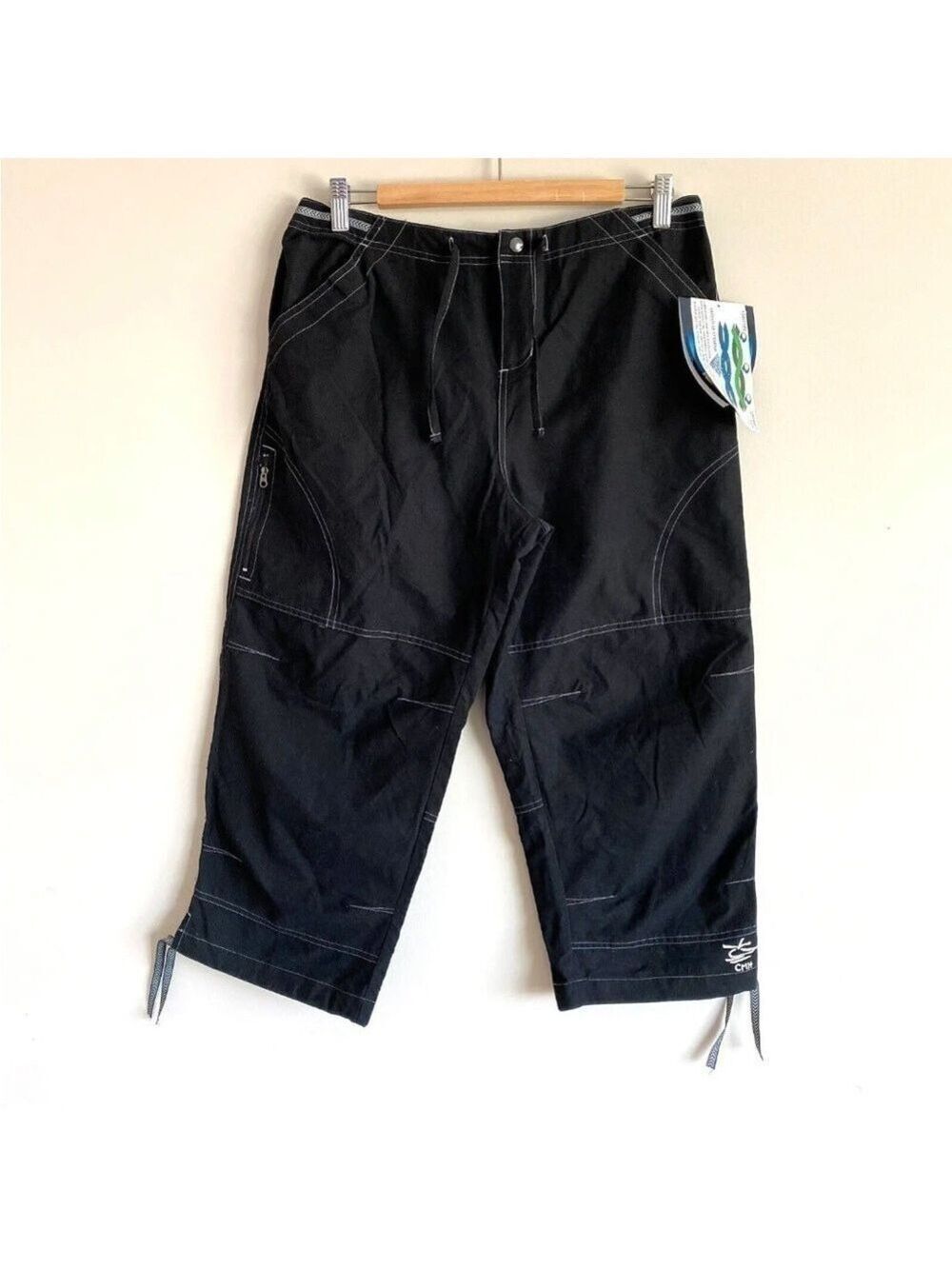 Kuhl Women's Cabo Capri Size L Black Soft Comfort Outdoor